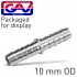 Double Union 10mm X 10mm Packaged