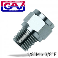 Taper Reducer Bush 1/8 X 3/8 M/f