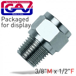 Taper Reducer Bush 3/8 X 1/2 M/fpackaged