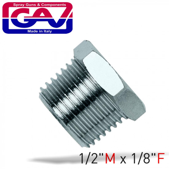 Taper Reducer Bush 1/2 X 1/8 M/f Taper Reducer Bush 1/2 X 1/8 M/f