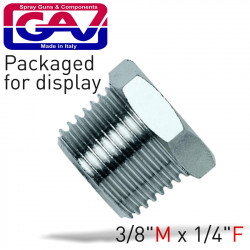 Taper Reducer Bush 3/8 X 1/4 M/f Packaged