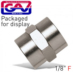 Socket 1/8 X 1/8 F/f Packaged