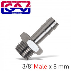 Hose Adaptor 3/8'm X 8mm