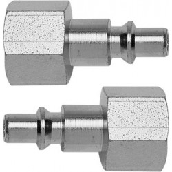 Quick Coupler Inserts Aro 3/8'f 2 Packaged
