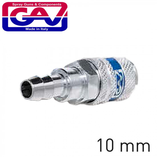 Hardened Steel Quick Coupler 10mm Hose Tail Hardened Steel Quick Coupler 10mm Hose Tail