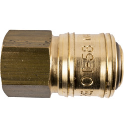 Brass Female Quick Coupler 3/8'f German