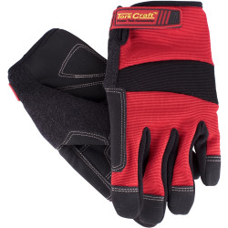 Work Glove Small- All Purpose Red With Touch Finger