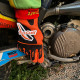 Limited Edit. X-large Racing Glove Orange Syn. Leather