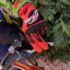 Limited Edit. X-large Racing Glove Orange Syn. Leather