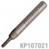 Straight Bit 1/8' (3.2mm) X 1/2' Cut Solid Carbide 2 Flute 1/4'shank