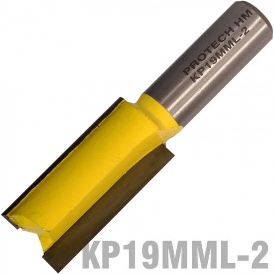 Straight Bit 19mm X 38mm Cut 2 Flute Metric 1/2' Shank Straight Bit 19mm X 38mm Cut 2 Flute Metric 1/2' Shank