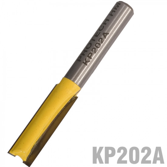 Straight Bit 5/16' (7.9mm) X 1'(25.4mm) Two Flute Long 1/4' Shank Straight Bit 5/16' (7.9mm) X 1'(25.4mm) Two Flute Long 1/4' Shank