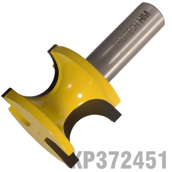 External Bull Nose 3/4' X 27.8mm Full Radius 19mm 1/2' Shank