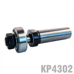 Arbor For Slotting Cutter C/w Bearing. Nut & 2 X Washers 1/2' Shank