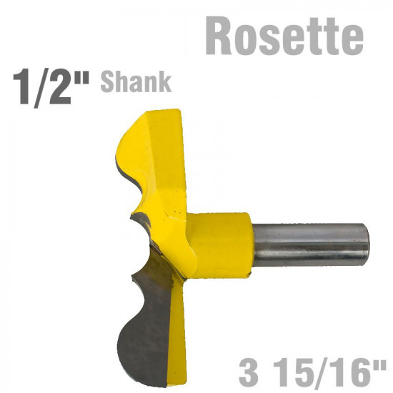 Rosette Bit 84mm (3 15/16'cutting Diameter) 1/2' Shank Rosette Bit 84mm (3 15/16'cutting Diameter) 1/2' Shank