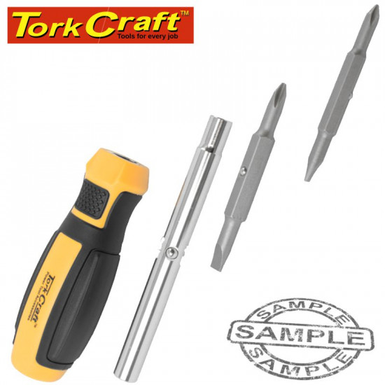 6 In 1 Screwdriver & 5mt Measuring Tape 6 In 1 Screwdriver & 5mt Measuring Tape