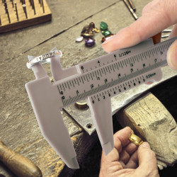 Vernier 150mm Plastic Metric 0.05 Acc
