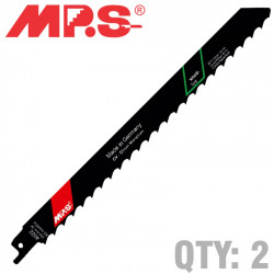 Sabre Saw Blade Soft Wood, Const And Firewood 230mm 3 Tpi 2/pack