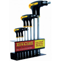 Ball Point T H&le 8pc Hex Allen Key Set