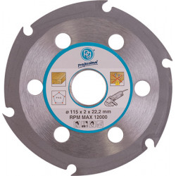 Blade 6 Teeth 115mm For Wood On Angle Grinder