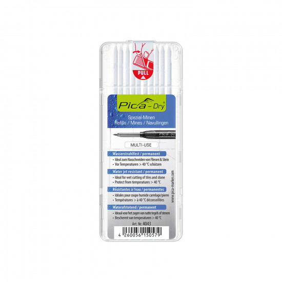 PICA Dry Refills 10pc White PICA Dry Refills 10pc White