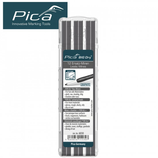 PICA Big Dry Refills For All Graphite 2b PICA Big Dry Refills For All Graphite 2b