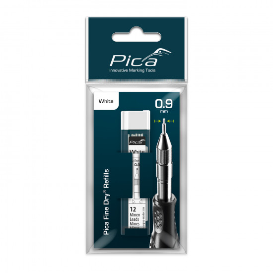 PICA Fine Dry Refill Set White - Blister Version (12) PICA Fine Dry Refill Set White - Blister Version (12)