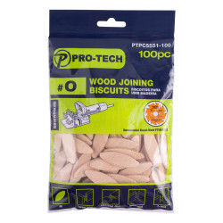 PRO-TECH Biscuit Joining #0 100/pack