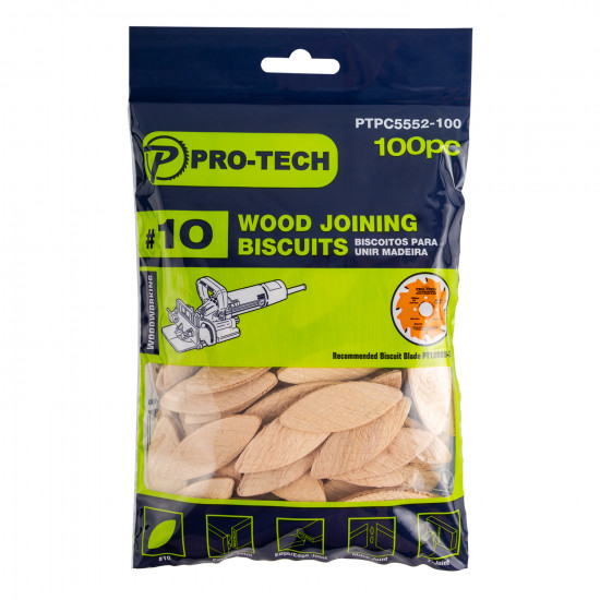 PRO-TECH Biscuit Joining #10 100/pack PRO-TECH Biscuit Joining #10 100/pack