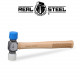 Hammer Mallet Plastic D/head 350g 12oz Hick. Wood Handle Hammer Mallet Plastic D/head 350g 12oz Hick. Wood Handle
