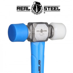 Hammer Mallet Plastic D/head 350g 12oz Graph. H&le