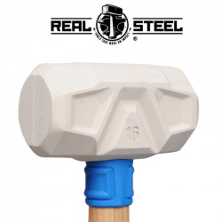 Hammer Mallet White 450g 16oz Hick. Wood H&le