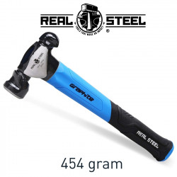 Hammer Ball Pein 450g 16oz Graph. H&le REAL STEEL