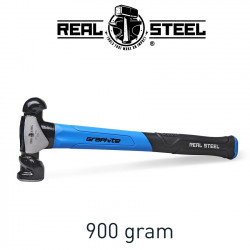 Hammer Ball Pein 900g 32oz Graph. H&le REAL STEEL