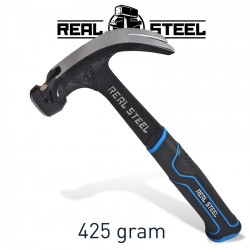 Hammer Claw Curved 425g 15oz All Steel H&le REAL STEEL