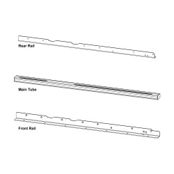 Industrial Series 36' Ext Rail Assembly