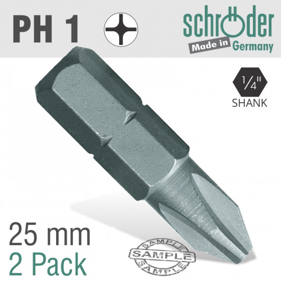 Phil.no.1x25mm Classic Bit 2cd