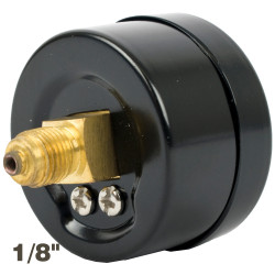 Press. Gauge 40mm 1/8' Rear Fit 0-16bar 0-1600kpa