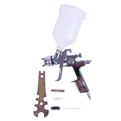 Spray Gun 1.4mm Hvlp New Tech.w/plastic Cup 600cc