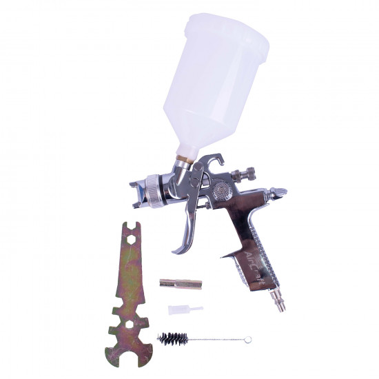 Spray Gun 1.4mm Hvlp New Tech.w/plastic Cup 600cc