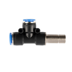 Red. Insert T-joint Side Pu 8mm - 6mm
