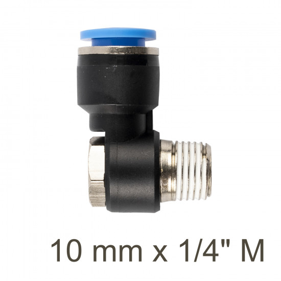 Swivel Elbow Pu 10mm X 1/4' M Swivel Elbow Pu 10mm X 1/4' M