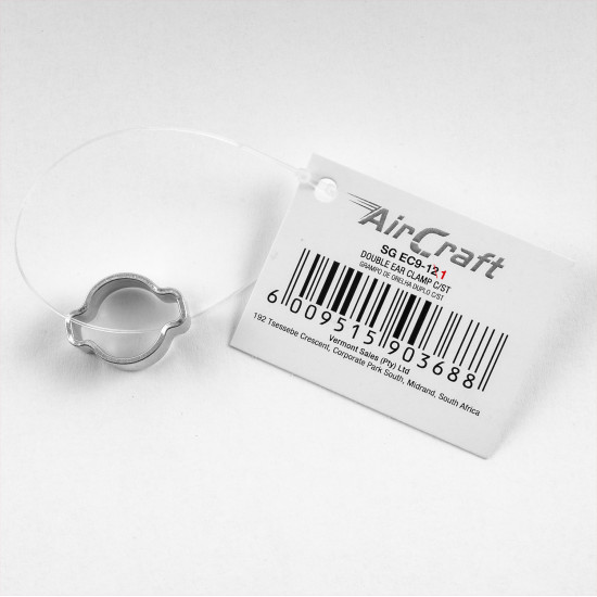 Double Ear Clamp C/steel 9-11mm Double Ear Clamp C/steel 9-11mm