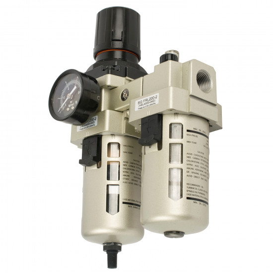 Filter / Regulator / Lubricator 1/2' With Auto Drain (hec4010-04d)