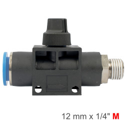 Pu Hose Fitting Valve 12mm X 1/4'm