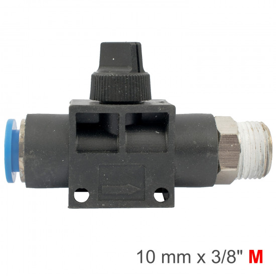 Pu Hose Fitting Valve 10mm X 3/8'm Pu Hose Fitting Valve 10mm X 3/8'm