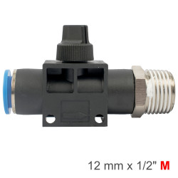Pu Hose Fitting Valve 12mm X 1/2'm