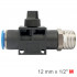 Pu Hose Fitting Valve 12mm X 1/2'm