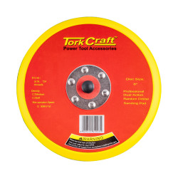Da S&er Pad Hook And Loop 5 16 - 24unf Med Soft No Holes 150mm 6'