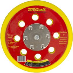 Da S&er Pad Hook And Loop 5 16 - 24unf 8 Holes Med Soft 125mm 5'